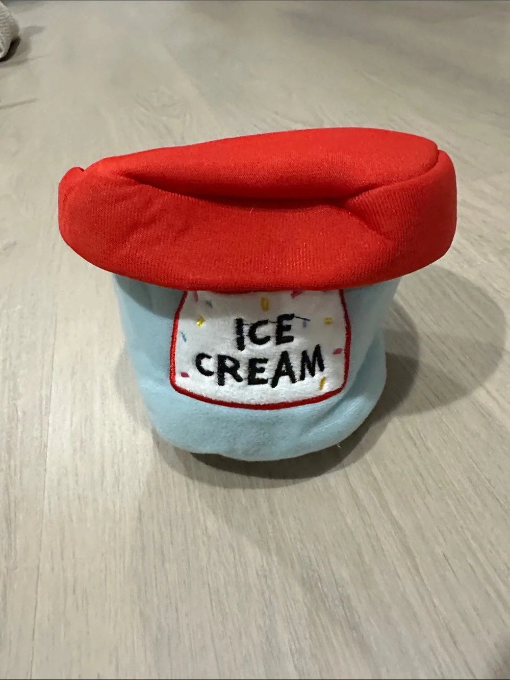 PawfectPals Interactive Ice Cream Plush Dog Toy